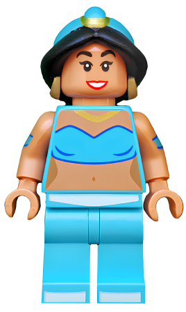 Минифигурка Lego Disney Jasmine, Disney, Series 2 dis035 N